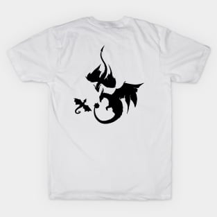 Dragons Sgaeyl Tairn Andarna Fourth Wing Iron Flame Book T-Shirt